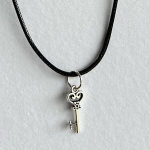 Handmade Key charm necklace